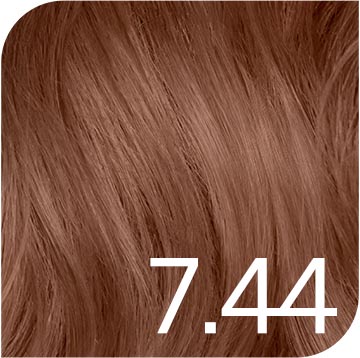 mittelblond kupfer intensiv