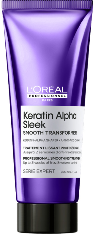 Loreal Serie Expert Keratin Alpha Sleek Smooth Transformer Treatment 200 ml