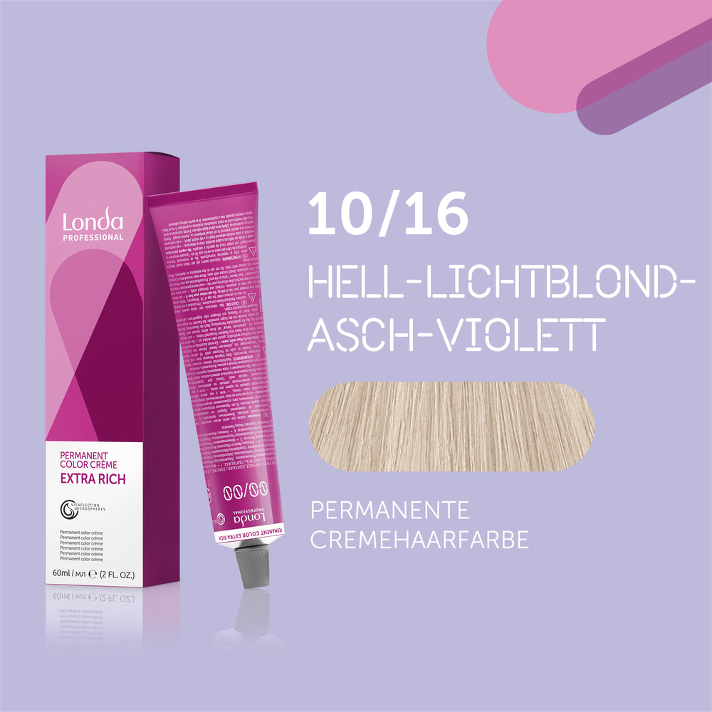 hell-lichtblond asch-violett