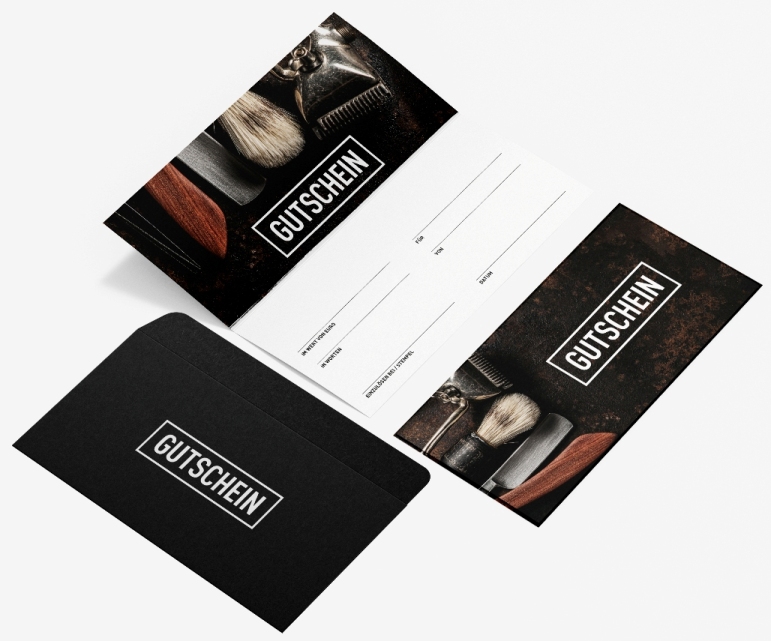 Geschenkgutschein Barber & Men 6er