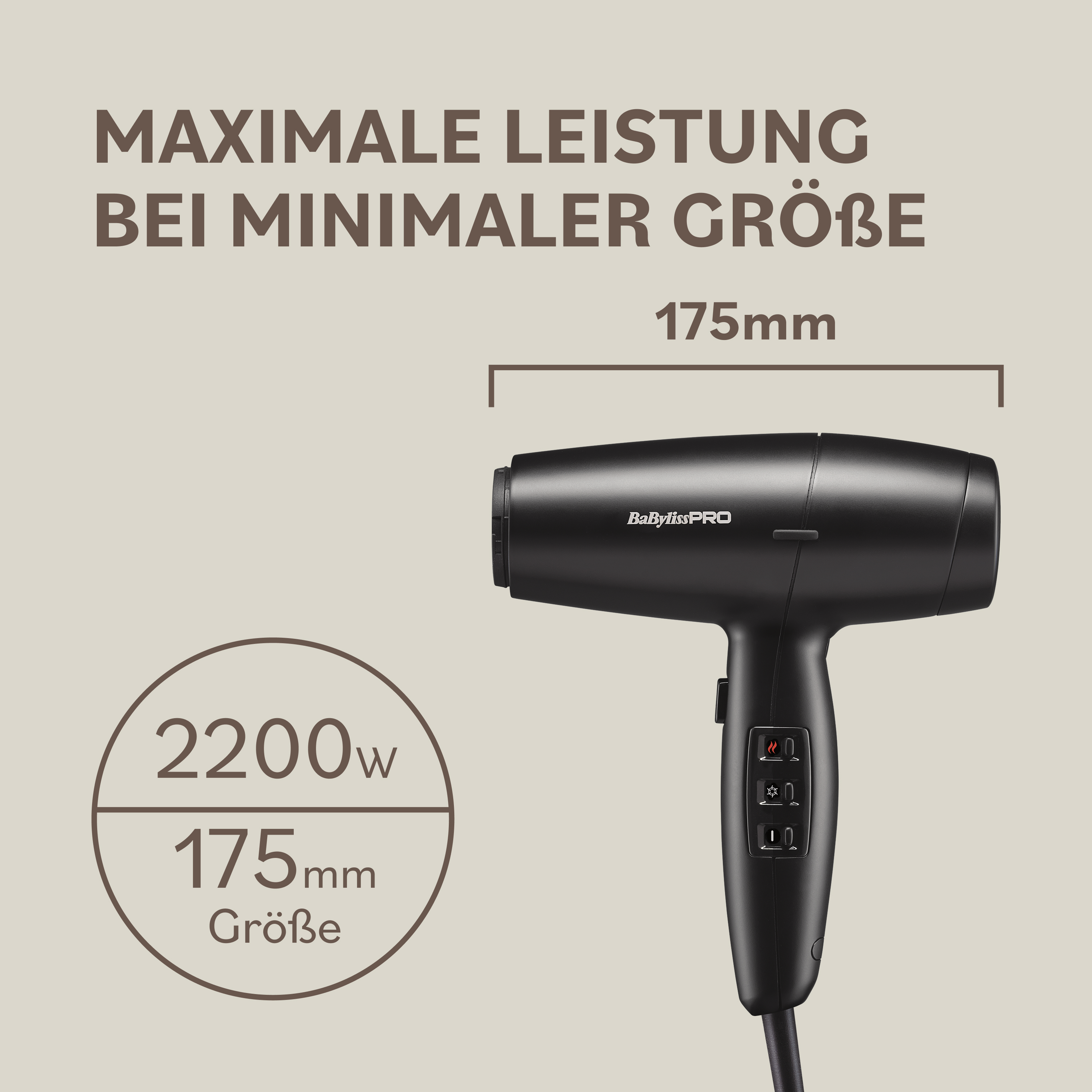 Babyliss PRO Lupia (digitaler High-Speed-Föhn)