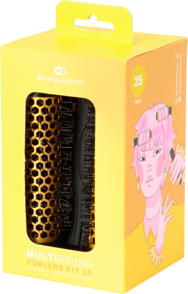 Olivia Garden Multibrush Sets - 4 Bürstenkörper + 1 Griff