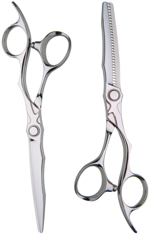 Aristo REFERENCE Friseurschere + Modellierschere Offset (mit 30 Zähnen)