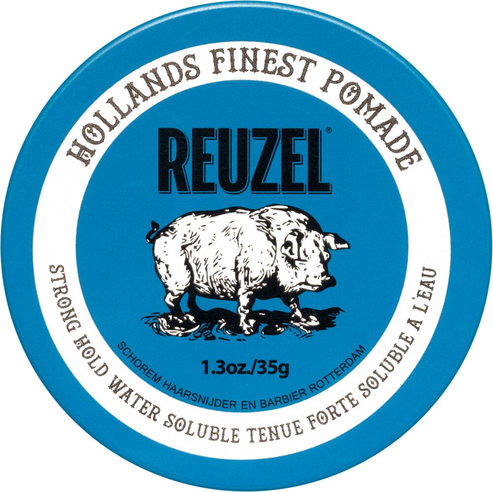Reuzel Pomade Blue (für polierten Look mit starkem Halt)