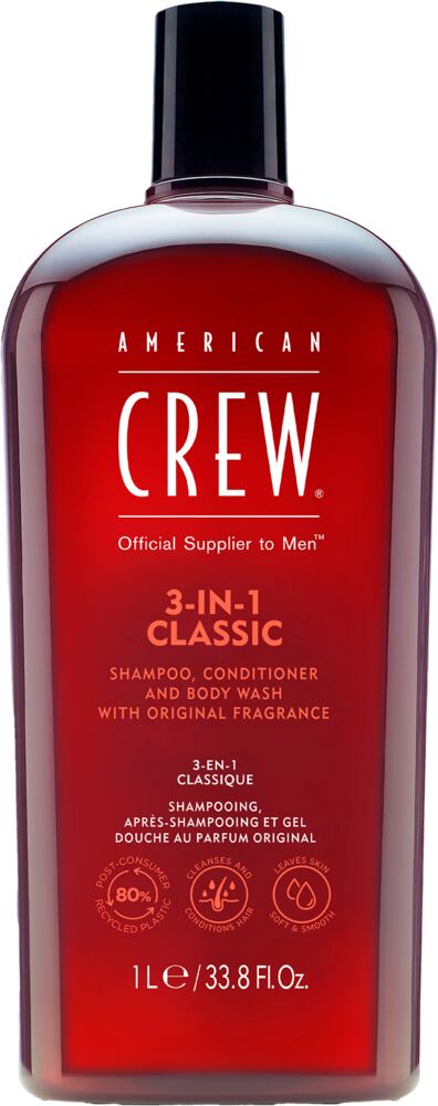 American Crew 3 in 1 Classic Shampoo