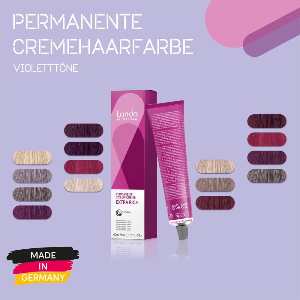 lichtblond violett-natur