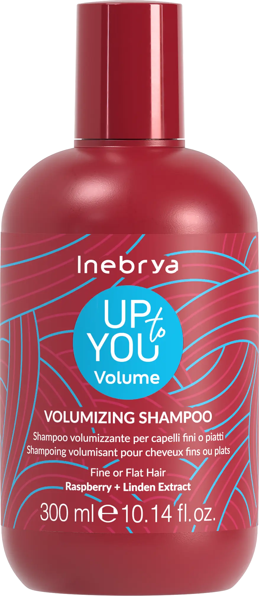 rote-flasche-inebrya-up-to-you-volume-volumizing-shampoo-300ml-fuer-feines-und-plattes-haar