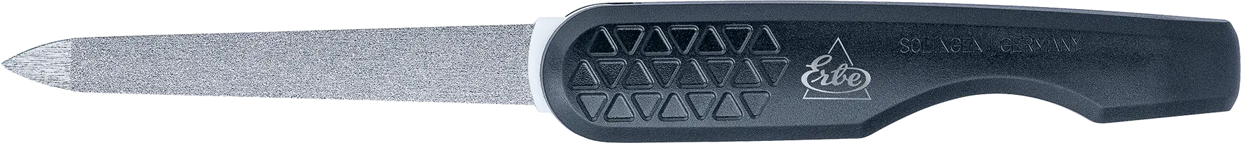 schwarze-dreieckige-saphir-klappfeile-erbe-solingen-9-2-cm